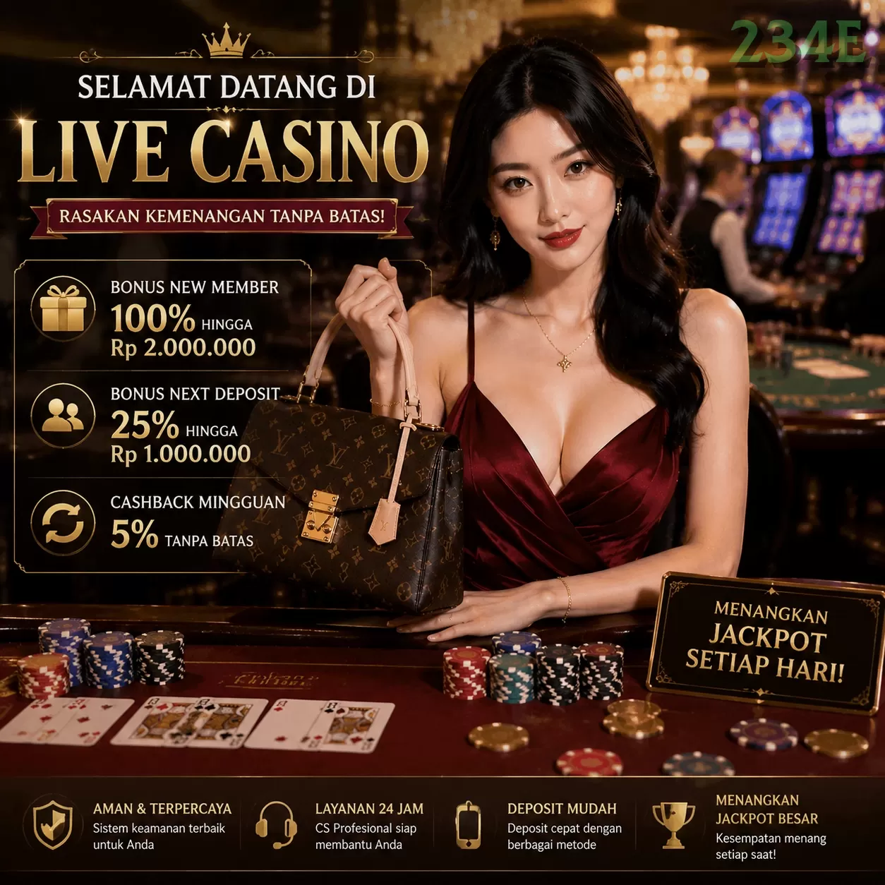 234e Masuk